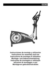 BH FITNESS G2382 Instructions De Montage Et Utilisation