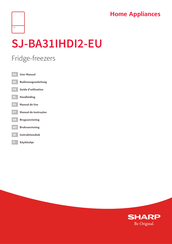 Sharp SJ-BA31IHDI2-EU Guide D'utilisation