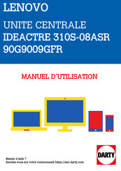 Lenovo IDEACTRE 310S-08ASR 90G9009GFR Guide D'utilisation