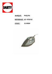 Philips GC 4730/02 Manuel D'utilisation