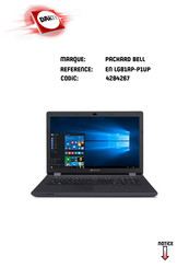 Packard Bell EasyNote LG Manuel D'utilisation