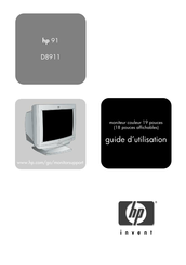 HP D8911 Guide D'utilisation