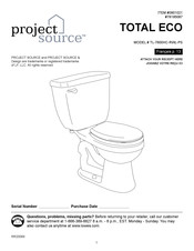 Project Source TOTAL ECO TL-7600HC-RWL-PS Mode D'emploi