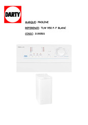 Proline TLW 950 P Manuel D'instructions Et D'installation