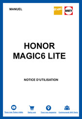 honor MAGIC6 LITE Guide De L'utilisateur