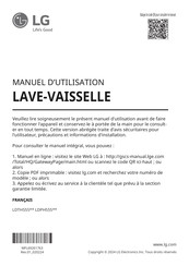 LG LDPH555 Série Manuel D'utilisation