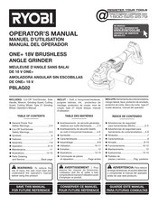 RIDGID ONE+ PBLAG02 Manuel D'utilisation