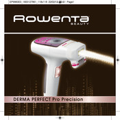 Rowenta Beauty DERMA PERFECT EP9860E0/E50 Mode D'emploi