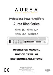 Aurea Kino4 Notice D'emploi