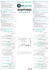 Airzone AZPV8CB1IAQ Guide Rapide