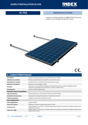 Index SC-PSA Guide D'installation