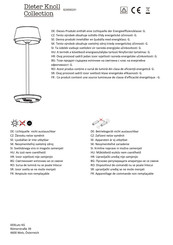 Dieter Knoll Collection 92300003/01 Mode D'emploi