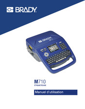 Brady M710 Manuel D'utilisation