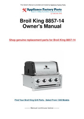 Broil King 8867-17 Manuel De Montage & Liste De Pieces