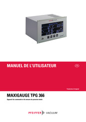 Pfeiffer Vacuum PT G28 770 Manuel De L'utilisateur