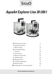 Tetra AquaArt Explorer Line 30 I Goldfish Mode D'emploi