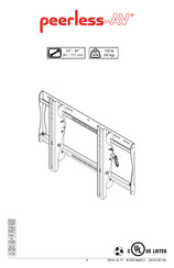 peerless-AV PT640 Instructions De Montage