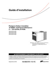 IR 4WHC4024A1000B Guide D'installation