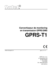 Satel GPRS-T1 Mode D'emploi