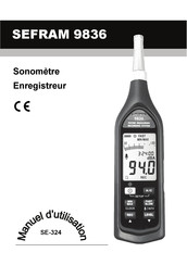 SEFRAM SE-324 Manuel D'utilisation