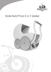 Kinderfeets Pram 2-in-1 Walker Mode D'emploi