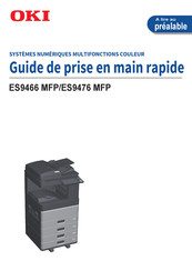 Oki ES9476 MFP Guide De Prise En Main Rapide