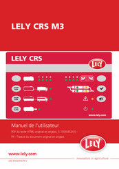 LELY CRS M3 Manuel De L'utilisateur