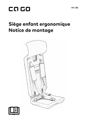 Ca Go Ergonomic-Child-Seat Notice De Montage