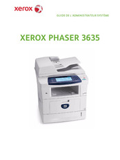 Xerox PHASER 3635 Guide De L'administrateur