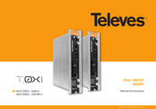 Televes MUX DVBS2 - QAM CI Manuel D'instructions