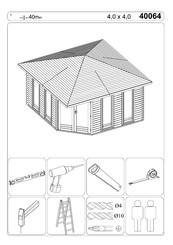 Finn Art Blockhaus 40064 Instructions De Montage