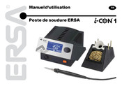 ersa i-CON 1 Manuel D'utilisation