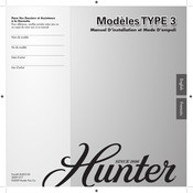 Hunter Type 3 Manuel D'installation Et Mode D'emploi