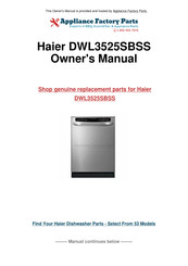 Haier DWL3525SBSS Guide De L'utilisateur