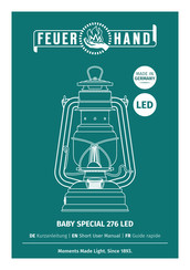 FEUERHAND BABY SPECIAL 276 LED Mode D'emploi