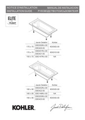 Kohler Jacob Delafon E6D030RU-00 Notice D'installation