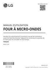 LG MVEF1323F Manuel D'utilisation