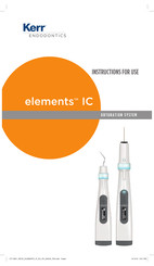 KERR ENDODONTICS elements IC Mode D'emploi