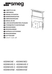 Smeg KDD90CNE2 Manuel D'utilisation