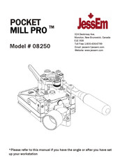 JessEm POCKET MILL PRO 08250 Mode D'emploi