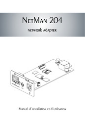 Riello NetMan 204 Manuel D'installation Et D'utilisation