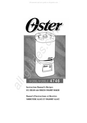 Oster 4746 Manuel D'instructions