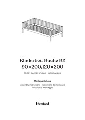 Ehrenkind Kinderbett Buche B2 Instructions De Montage