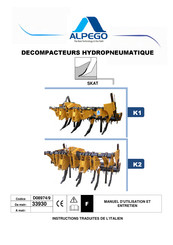 Alpego K2 Manuel D'utilisation Et Entretien