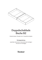 Ehrenkind Doppelschublade Buche B2 Instructions De Montage