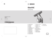 Bosch GlassVAC Solo Plus Notice Originale