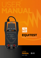 HT Instruments EQUITEST Mode D'emploi