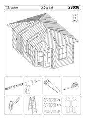 Finn Art Blockhaus 28036 Instructions De Montage