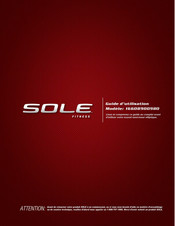 Sole Fitness E98 Guide D'utilisation