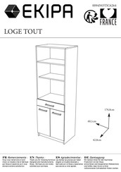 EKIPA LOGE TOUT 0094NOTIC6264 Instructions De Montage